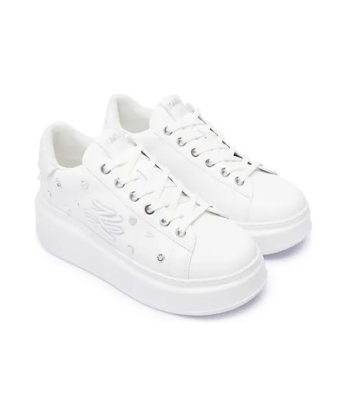 ANAKAPRI Autograph Studs White Women